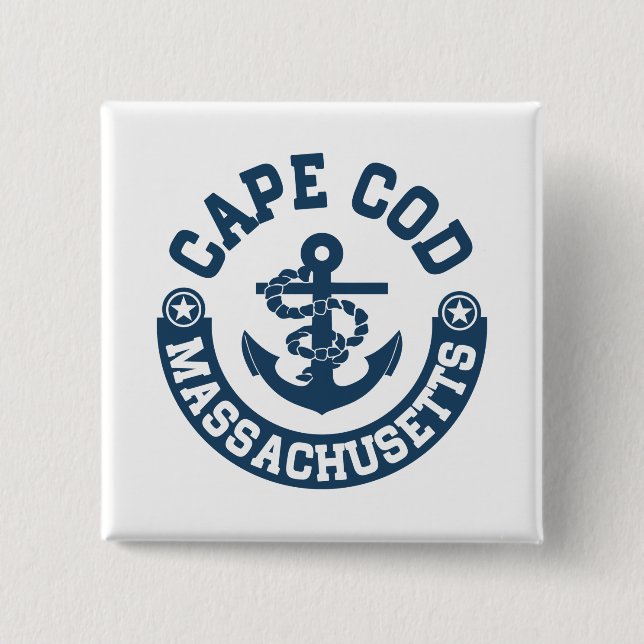 Chapa Cuadrada Cape Cod Massachusetts (Anverso)