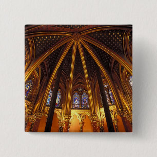 Chapa Cuadrada capilla baja de La Sainte-Chapelle, París,