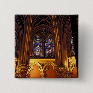 Chapa Cuadrada Capilla baja de La Sainte-Chapelle, París, 2