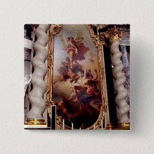 Chapa Cuadrada Capilla Hofkirche en el Palacio Residenz,