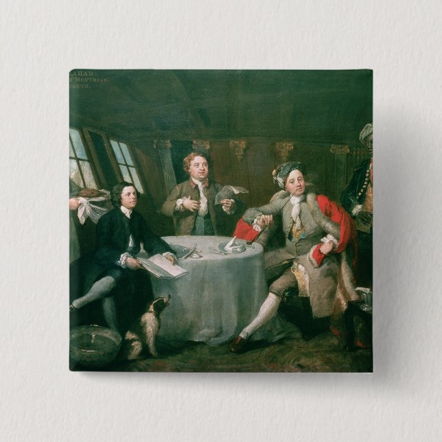 Chapa Cuadrada Capitán Graham en su cabina (Anverso)