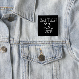 Chapa Cuadrada Capitán Papá