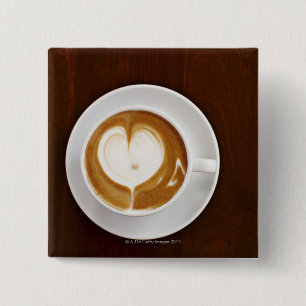 Chapa Cuadrada Cappuccino con amor