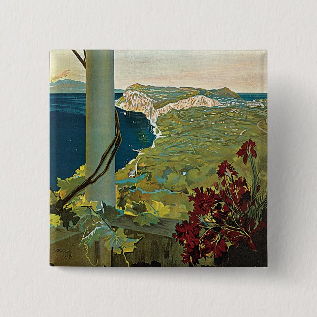 Chapa Cuadrada Capri (Anverso)