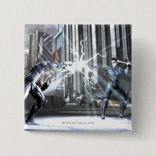 Chapa Cuadrada Captura de pantalla: Cyborg contra Nightwing 4