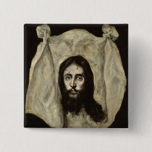 Chapa Cuadrada Cara del Cristo
