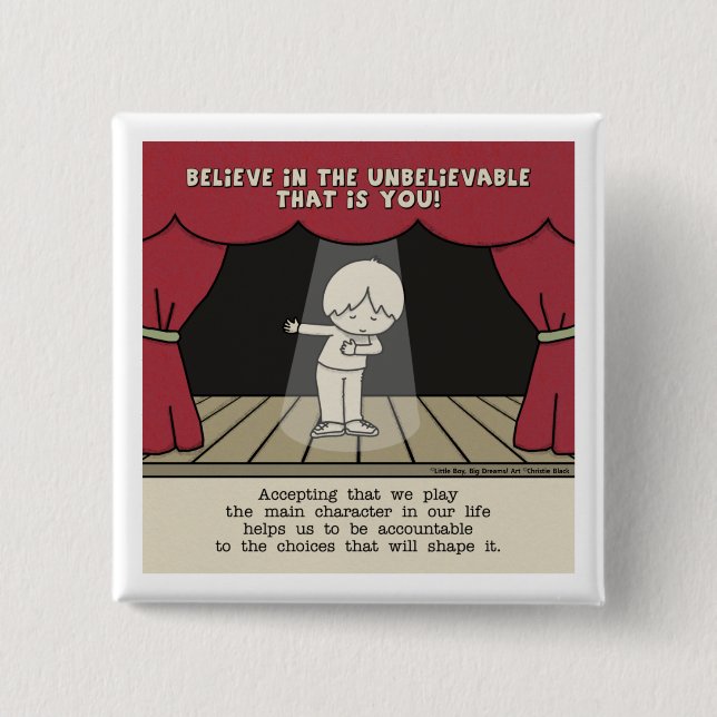 Chapa Cuadrada Carácter principal (Anverso)