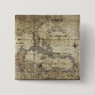 Chapa Cuadrada Caribe - mapa antiguo