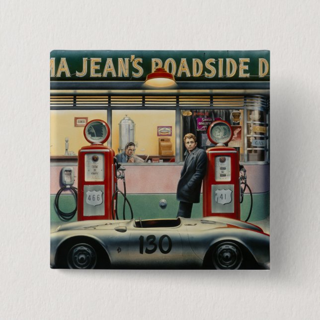 Chapa Cuadrada Carretera Destino 2 (Anverso)