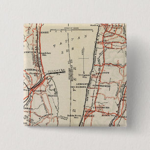 Chapa Cuadrada Carreteras para bicicletas en Nueva York y Conneti