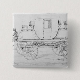 Chapa Cuadrada Carro del vapor de la camilla, 1827