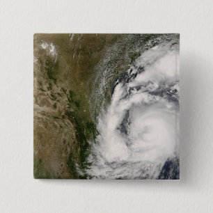 Chapa Cuadrada Carro tropical de la tormenta