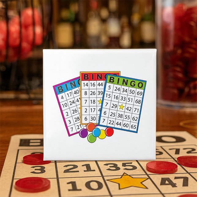 Chapa Cuadrada Cartas de Bingo (Subido por el creador)