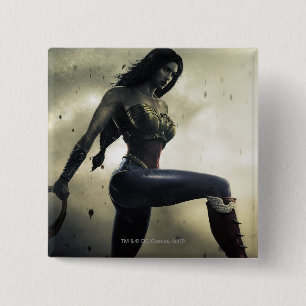 Chapa Cuadrada Cartel: Mujer Maravilla, Flash
