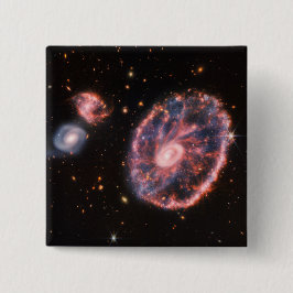 Chapa Cuadrada CartWheel Galaxy JWST James Webb Space Telescope