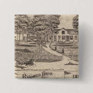 Chapa Cuadrada Casa Bardwell en Rutland Vermont