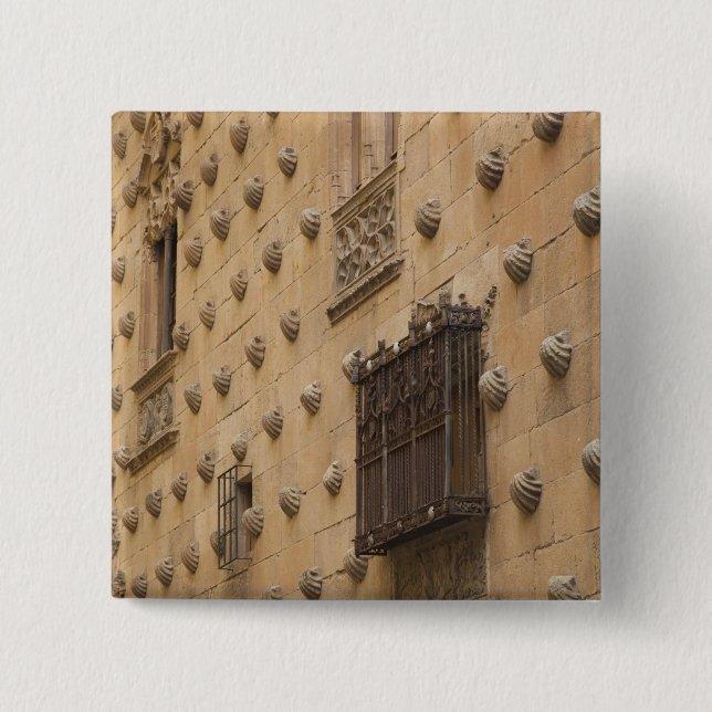 Chapa Cuadrada Casa de las Conchas, Casa de las Conchas (Anverso)