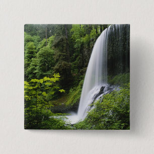 Chapa Cuadrada Cascada Middle North, Parque Estatal Silver Falls,