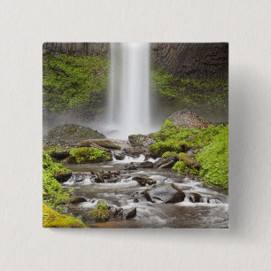 Chapa Cuadrada Cascadas Latourell, desfiladero del río Columbia, 