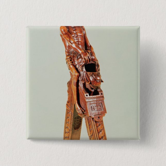 Chapa Cuadrada Cascanueces bajo la forma de hombre (Anverso)