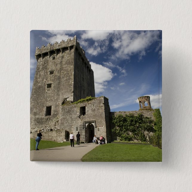 Chapa Cuadrada Castillo de Blarney, Irlanda (Anverso)