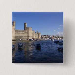 Chapa Cuadrada Castillo de Caernarfon, Gwynedd, Gales 2