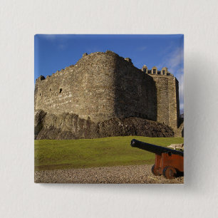 Chapa Cuadrada Castillo de Dunstaffnage, Argyll y Bute, Escocia