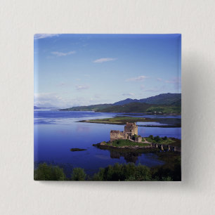 Chapa Cuadrada Castillo de Eilean Donan, Dornie, Highlands,