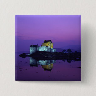 Chapa Cuadrada Castillo de Eilean Donan, Tierras Altas, Escocia