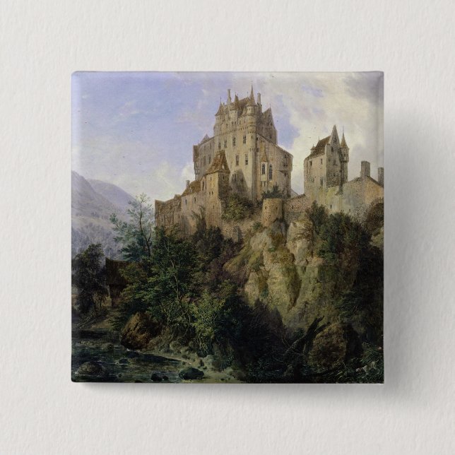 Chapa Cuadrada Castillo de Eltz (Anverso)