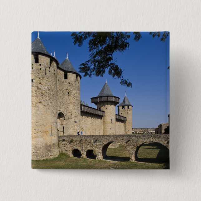 Chapa Cuadrada Castillo de los Condes, Carcassonne, Aude, Langued (Anverso)