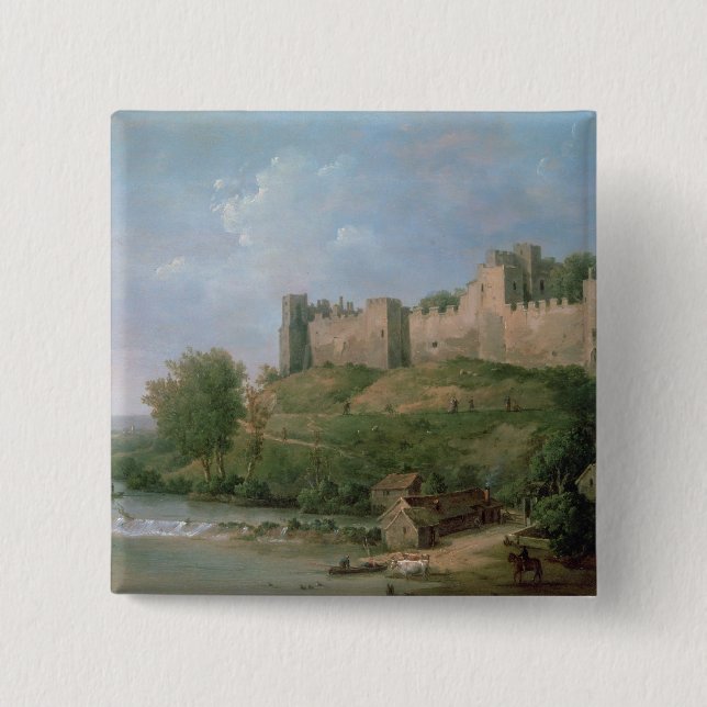 Chapa Cuadrada Castillo de Ludlow (Anverso)