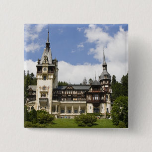 Chapa Cuadrada Castillo Peles del siglo XVIII, Sinaia, Rumania,