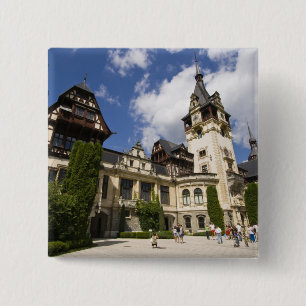 Chapa Cuadrada Castillo Peles del siglo XVIII, Sinaia, Rumania, 2