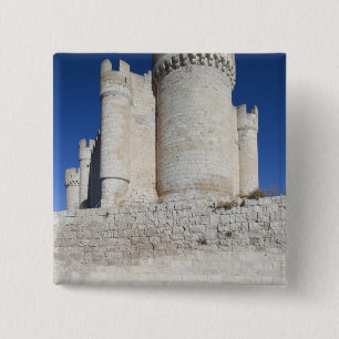 Chapa Cuadrada Castillo Penafiel, contiene el Museo del Vino