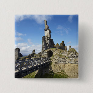 Chapa Cuadrada Castillo Sinclair Girnigoe, Wick, Caithness,