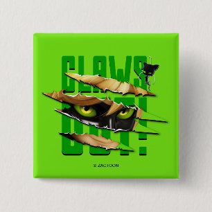Chapa Cuadrada Cat Noir & Plagg   Clawout