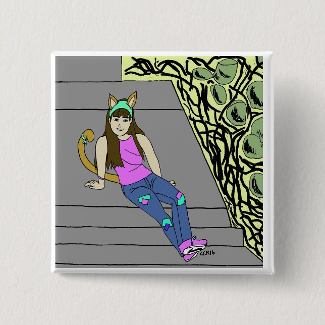 Chapa Cuadrada catadora (Anverso)