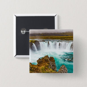 Chapa Cuadrada Catarata de Godafoss, Islandia
