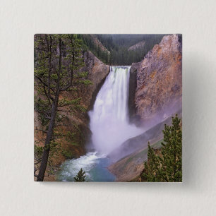 Chapa Cuadrada Catarata inferior del Yellowstone, Gran Cañón de