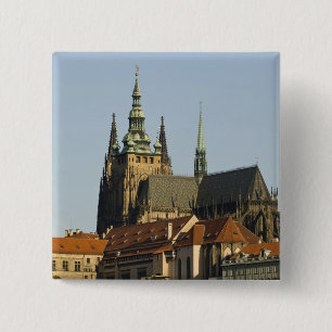 Chapa Cuadrada Catedral de San Vito y Castillo de Praga, uno de