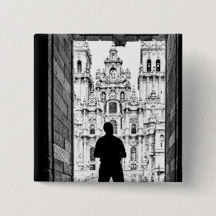 Chapa Cuadrada Catedral de Santiago de Compostela