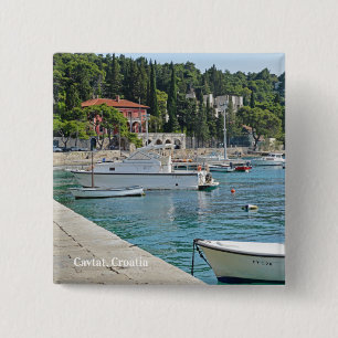 Chapa Cuadrada Cavtat, vistas a Croacia del agua