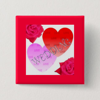 CHAPA CUADRADA CELEBRACIÓN DE LA BODA