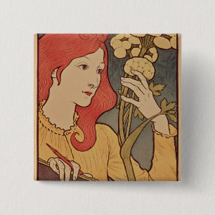 Chapa Cuadrada Centavo del DES del salón, 1894