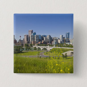 Chapa Cuadrada Centre St Bridge y Downtown Calgary, Alberta, 2