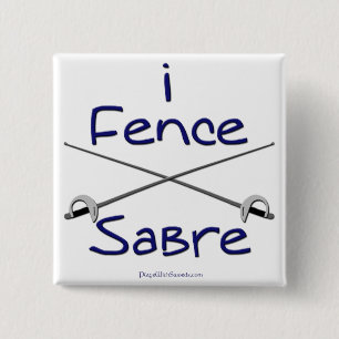 Chapa Cuadrada cerco SABRE (AZUL)