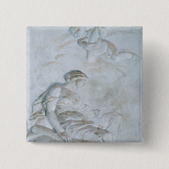 Chapa Cuadrada Ceres, c.1790 (el fresco) (Anverso)