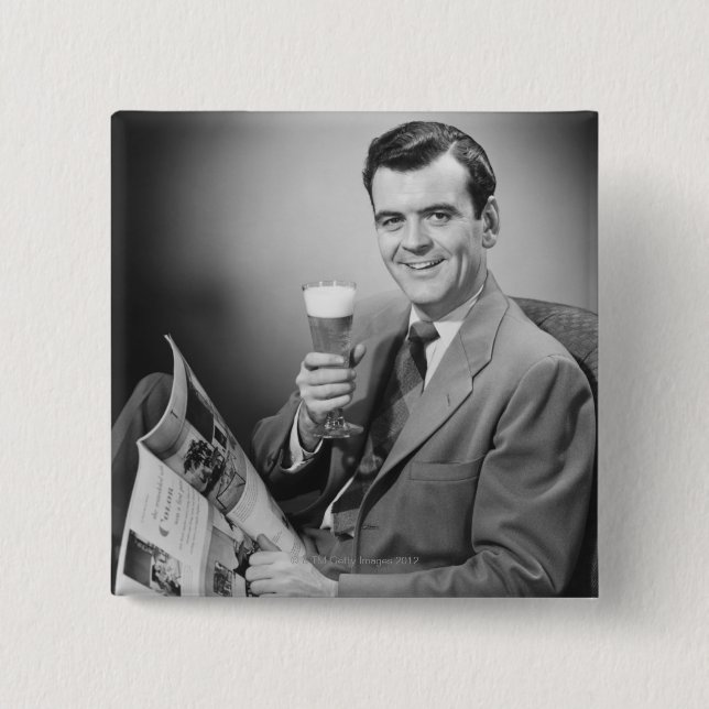 Chapa Cuadrada Cerveza helada (Anverso)