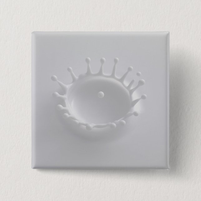 Chapa Cuadrada Chapoteo de la leche (Anverso)